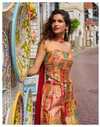 Banarsi By Sayuri Viscose Position Jacquard Silk Indo Western Collection